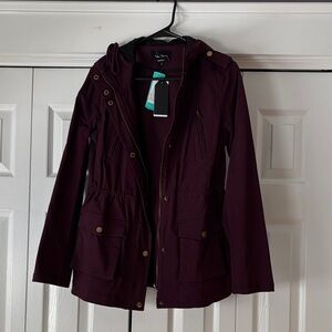 Eddie Bauer Women's Dark Purple Utility Jacket